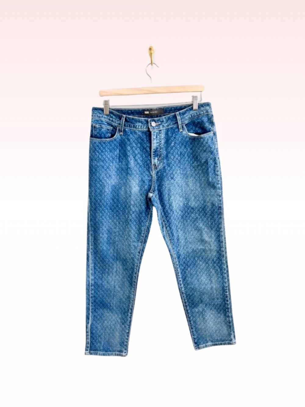 LEVI’S Blue Print Mid Rise Skinny Jeans (Sz 8)